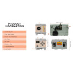 Преносим дизелов калорифер Sunster 8KW 12V/220V