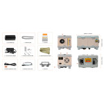 Преносим дизелов калорифер Sunster 8KW 12V/220V