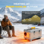 Преносим дизелов калорифер Sunster 8KW 12V/220V