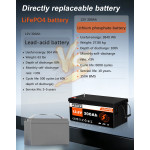 Комплект 3 бр. литиеви батерии LiFePO4 GSIKE 12V 100Ah с BMS