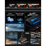 Комплект 3 бр. литиеви батерии LiFePO4 GSIKE 12V 100Ah с BMS