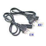 Захранващ кабел 2-pin IEC C7 (1m) Захранващ кабел 2-pin IEC C7 (1m)