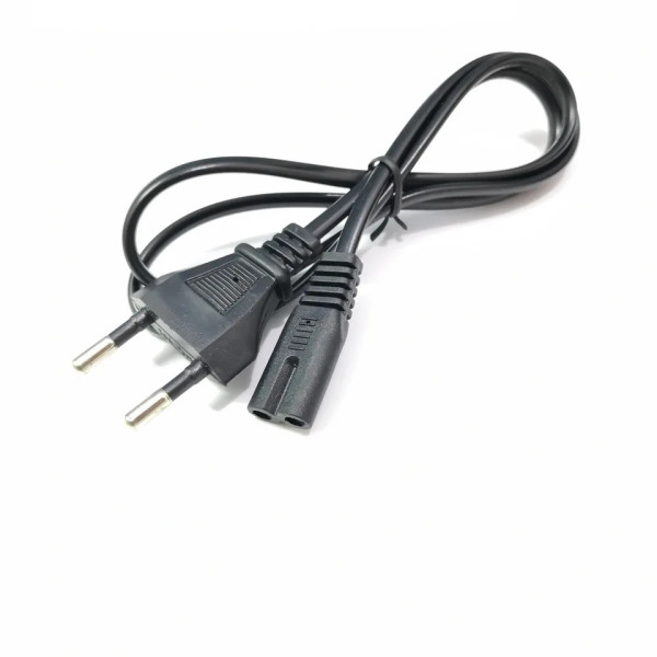 Захранващ кабел 2-pin IEC C7 (1m) Захранващ кабел 2-pin IEC C7 (1m)