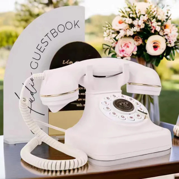 Ретро телефон аудио книга за гости CHEETA Ретро телефон аудио книга за гости CHEETA