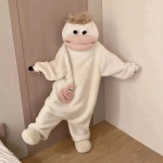 Забавна гащеризонална пижама Голямоусто Чудовище