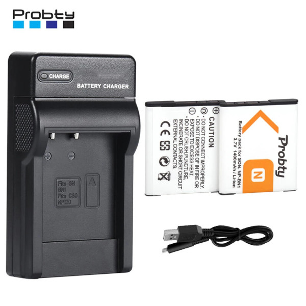 Батерия за фотоапарат Sony NP-BN1 / USB Зарядно устройство