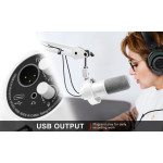 Динамичен микрофон FIFINE K688 с USB и XLR