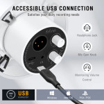 Динамичен микрофон FIFINE K688 с USB и XLR