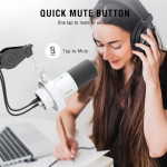 Динамичен микрофон FIFINE K688 с USB и XLR