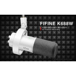 Динамичен микрофон FIFINE K688 с USB и XLR