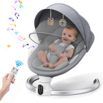 Електрическа бебешка люлка с Bluetooth и дистанционно управление