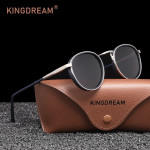 Ретро кръгли поляризирани слънчеви очила KINGDREAM UV400 Ретро кръгли поляризирани слънчеви очила KINGDREAM UV400