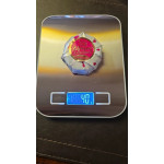 Дигитална кухненска везна с иноксов плот и LCD дисплей