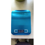 Дигитална кухненска везна с иноксов плот и LCD дисплей