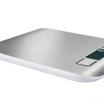Дигитална кухненска везна с иноксов плот и LCD дисплей