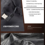 Електрическа грейка с USB подгряване и 9 зони