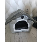 Къщичка легло за малки кучета и котки Къщичка легло за малки кучета и котки