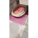 Двуслойна водоустойчива подложка за котешка тоалетна