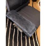 Омекотяващ подлакътник за офис стол с велкро, за намаляване на напрежението в лактите и предмишниците по време на продължителна работа