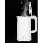 Здравословна електрическа кана за гореща вода, чай, кафе с голям капацитет 2.5 литра и вътрещност изцяло от неръждаема медицинска стомана
