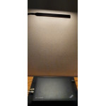 Ергономична LED лампа за бюро или стойка за под, подходяща за бюро, плот и работа с компютър с 200 см USB кабел 3 режима на светене с 5 степени на яркост и огъваема стойка за лесно позициониране