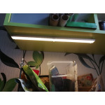 Безжична ЛЕД лампа със сензор за движение с лесно закрепяне с магнит, автоматична лампа за кухненски плот, антре, гардероб, изба, баня, спалня, с дължина от 20см до 40см и 24 до 60 диода