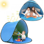 Компактен заслон тента мини палатка и сенник за плаж, за парка или пикник на открито, с UV защита  