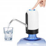 Универсална безжична електрическа водна помпа за бутилирана вода, за всички видове бутилки от 3 до 19 литра, диспенсър за вода включване и изключване с едно докосване на бутона