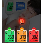 Безконтактен дигитален инфраред термометър, измервайте лесно и без докосване температура на тялото за възръстни, бебета и деца с този дигитален термометър проверявате телесна температура само за 2 секунди