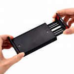 Стабилна универсална стойка държач за таблет или телефон мързелива поставка с щипка и скоба за мобилни устройства таблети и телефони и въртене на 360 градуса