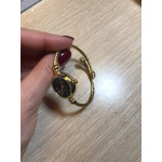 Малък дамски часовник гривна с плетеница и избор от няколко блестящи цвята злато, розово злато, сребро и др 