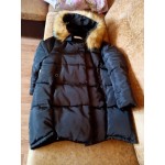 Топло зимно дамско яке с качулка с пухче, ватирано пуф яке палто с избор от 5 различни цвята и размери от S до 5XL