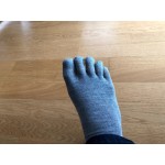 Мъжки памучни чорапи с пет 5 пръста, меки и удобни за всички сезони, подходящи за размер от 38  до 43 номер.