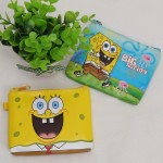 Мини портмоне Спънж Боб SpongeBob с 3Д щампа на спонджбоб и морското дъно