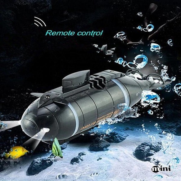 Мини ядрена подводница с дистанционно управление, зареждане с USB подходяща за всички възрасти