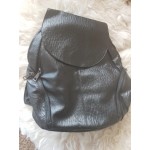 Дамска раница чанта от изкуствена кожа, в кафяв или черен цвят