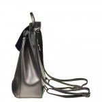 Модерна дамска чанта и раница 2 в 1, изработена от изкуствена кожа, с избор от 12 различни цвята 